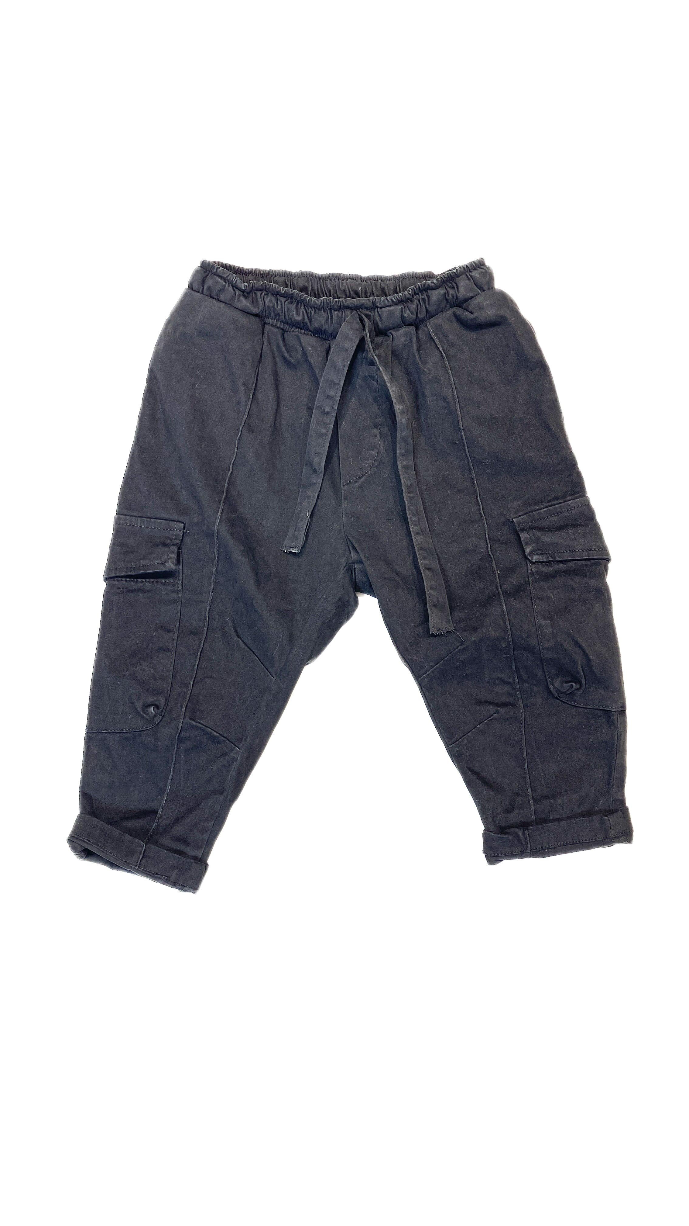 Do Not Conform pantaloni kids nero cargo PT03 NERO DONOTCONFORM 