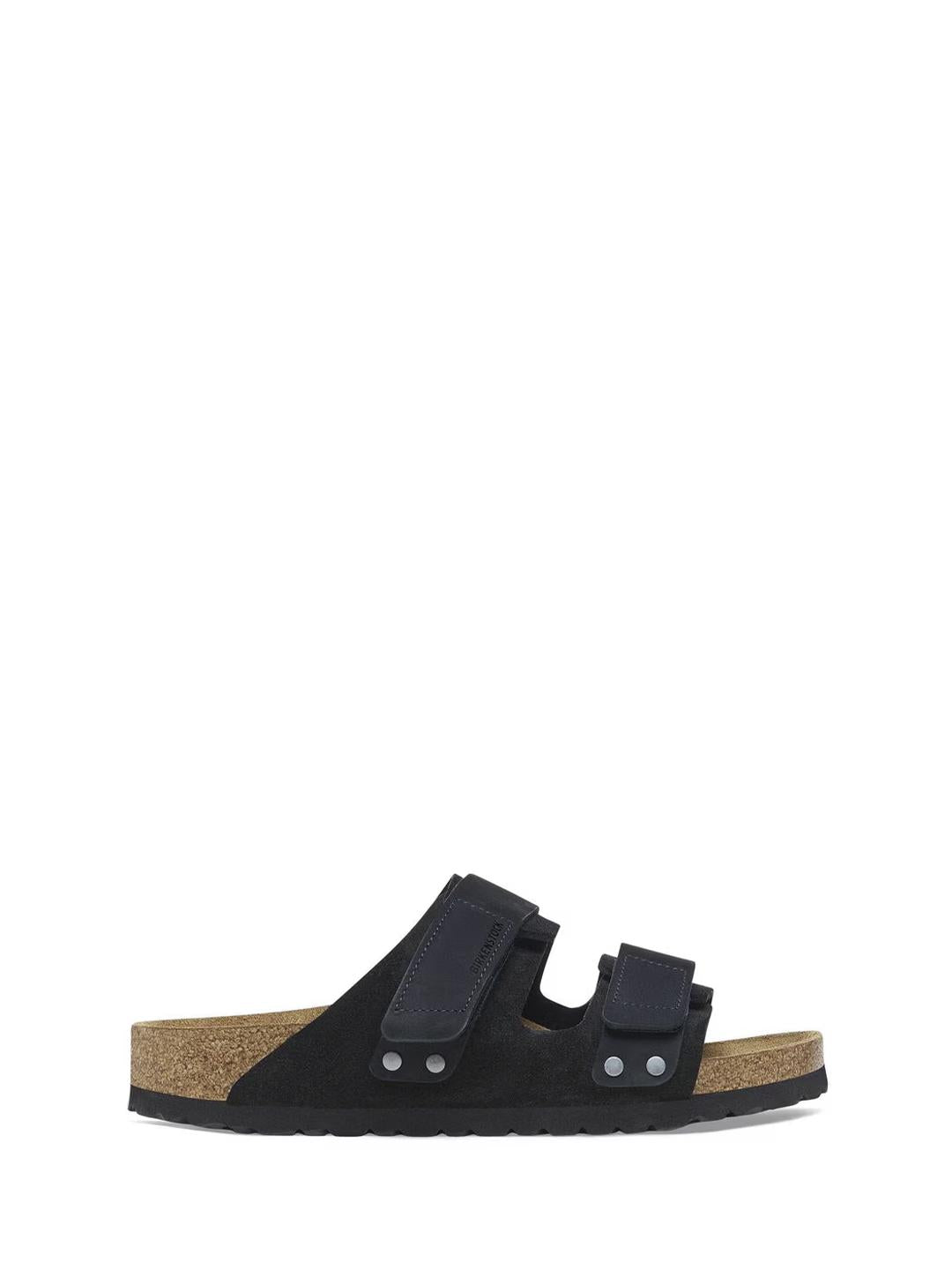 Birkenstock Uji sandali nero in nabuck 1024832 NERO BIRKENSTOCK 