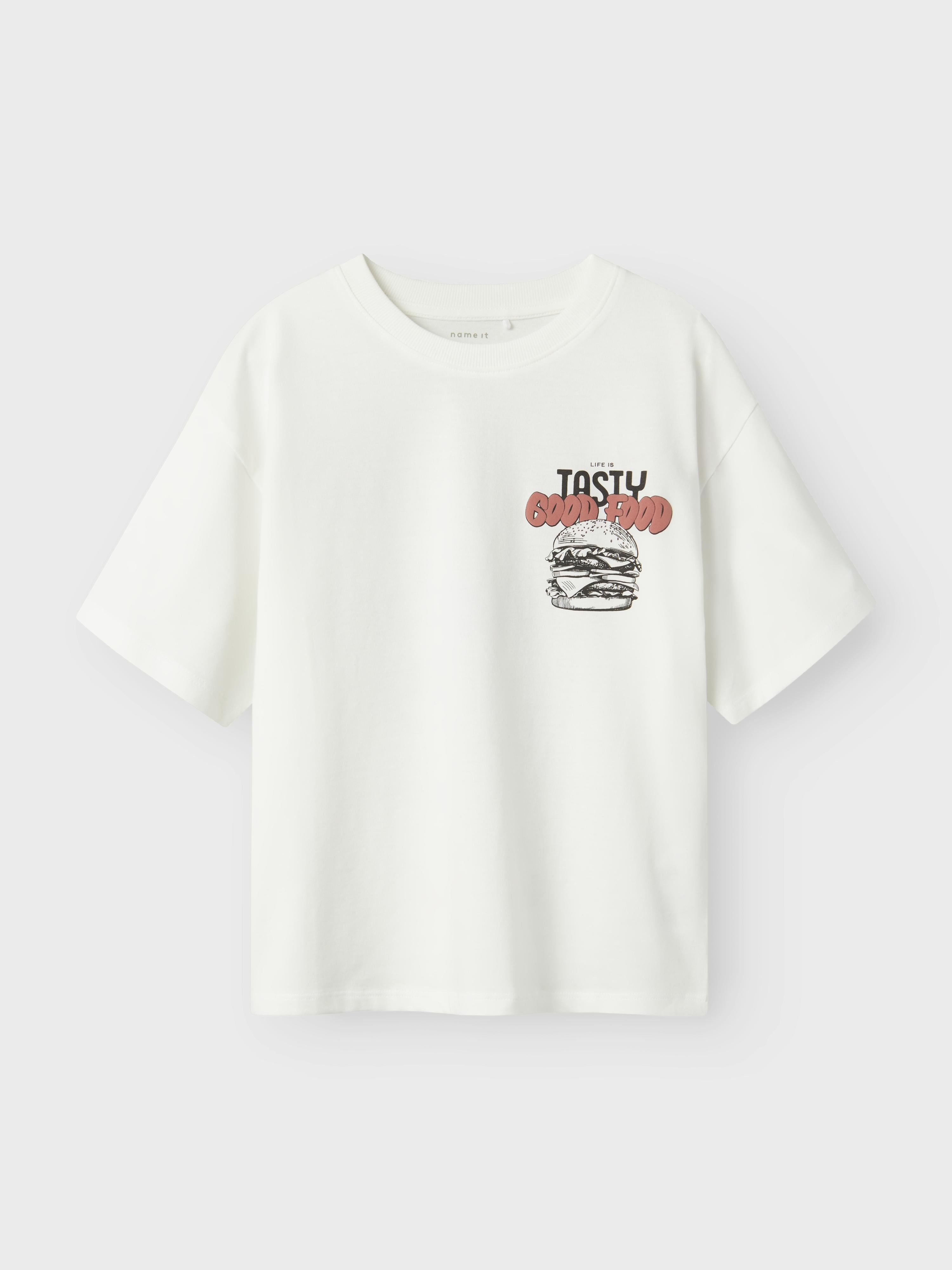 Name It t-shirt kids bianco con stampa 13238771 BIANCO NAME IT 