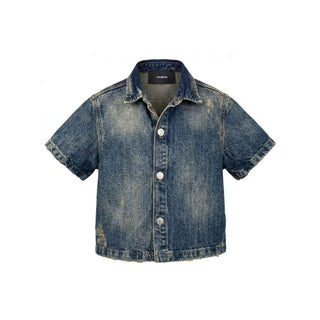 Im Brian camicia in jeans sabbiato 2-16 anni CA3653J JEANS I'M BRIAN 