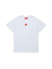 Diesel Tx Diego t-shirt kids bianco con patch