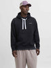 Jack & Jones felpe nero con cappuccio