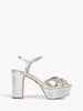 Schutz Keefa Sandal sandali argento