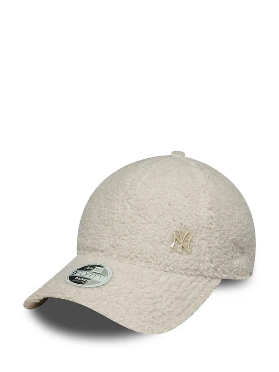 New Era 9FORTY cappello panna in teddy 60691312 PANNA NEW ERA 