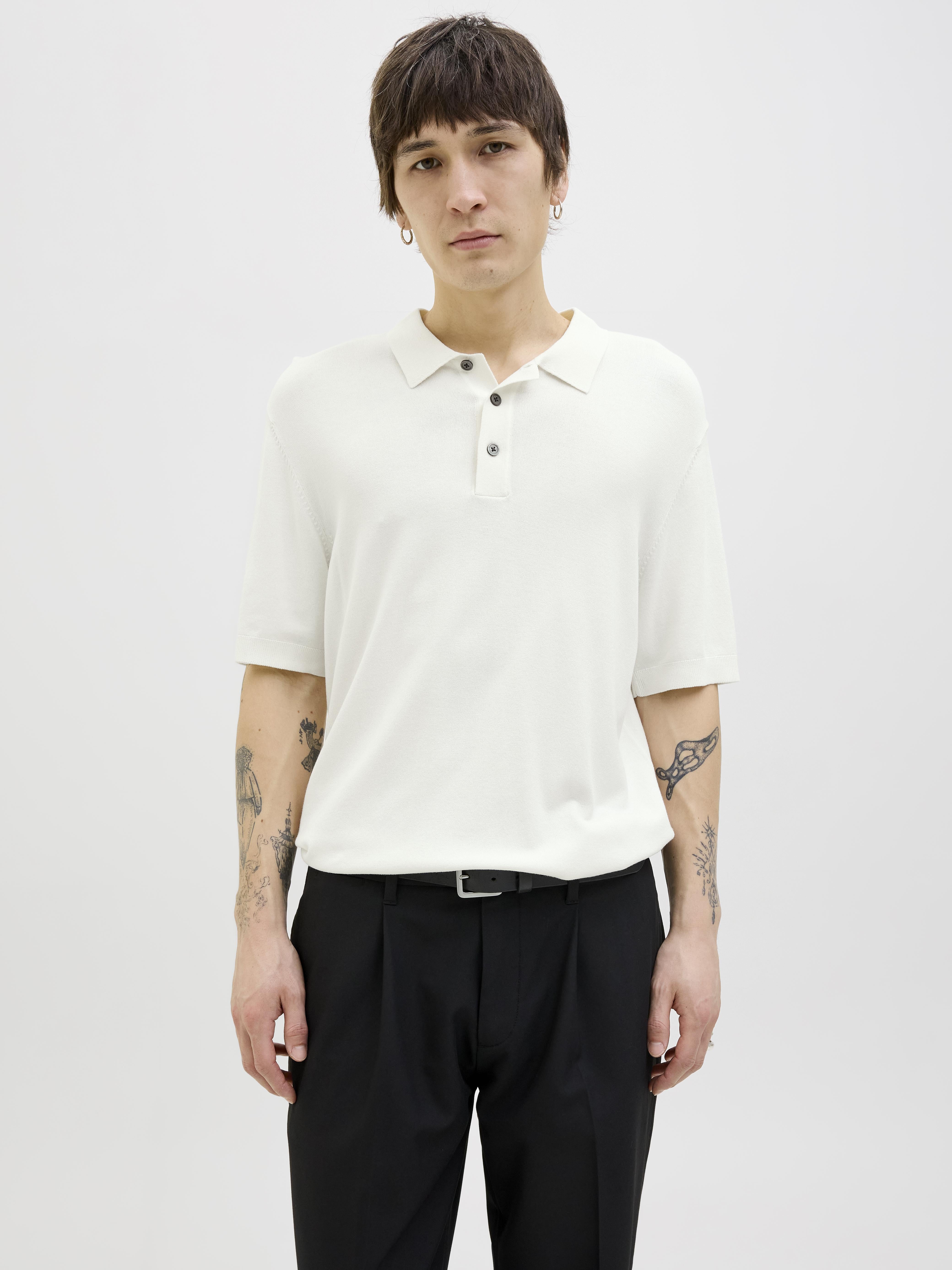 Jack & Jones polo panna 12275454 PANNA JACK & JONES 
