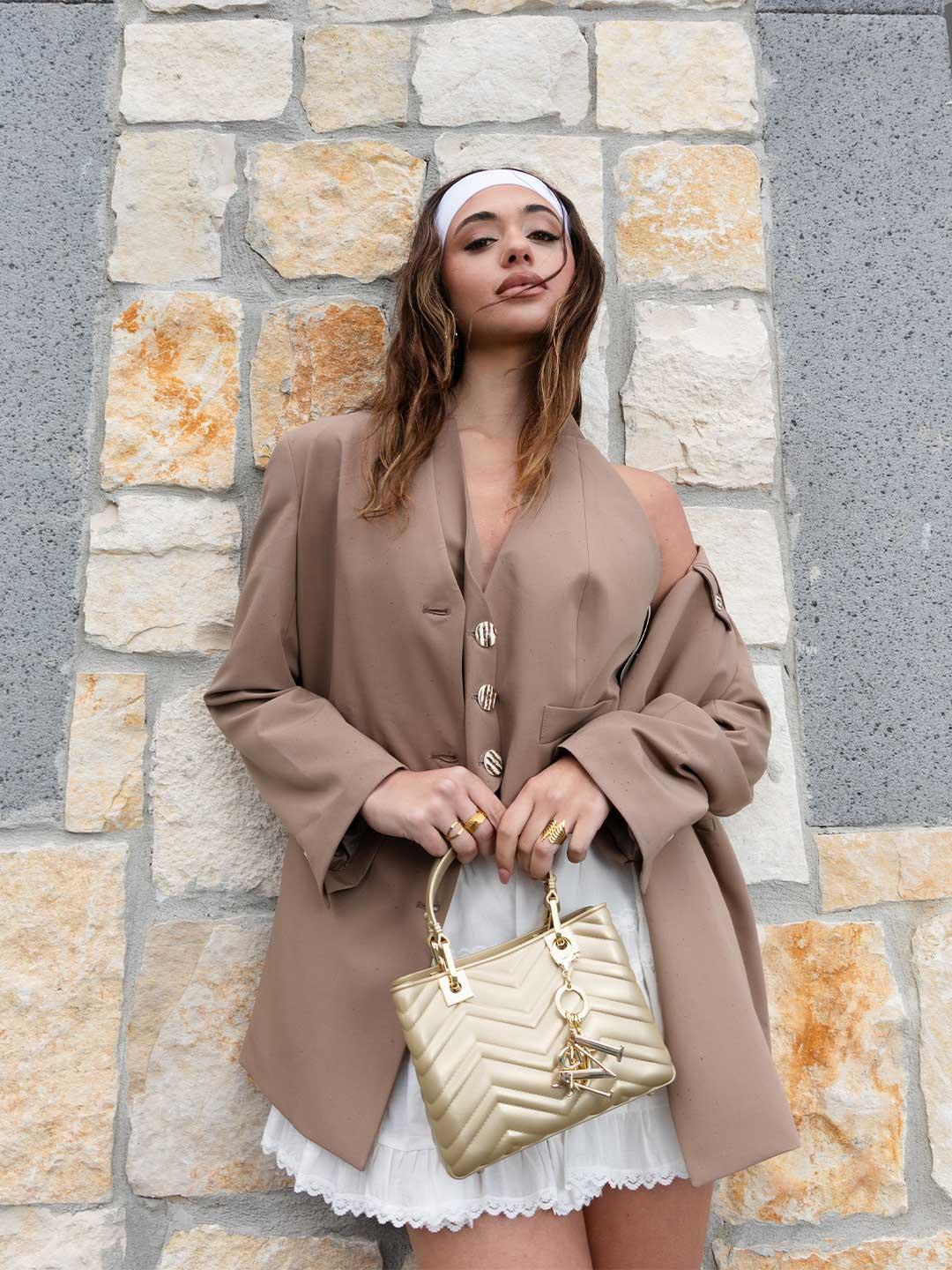 Bohemian Vì giacca beige MOD5GC-B BEIGE BOHEMIAN Vì 