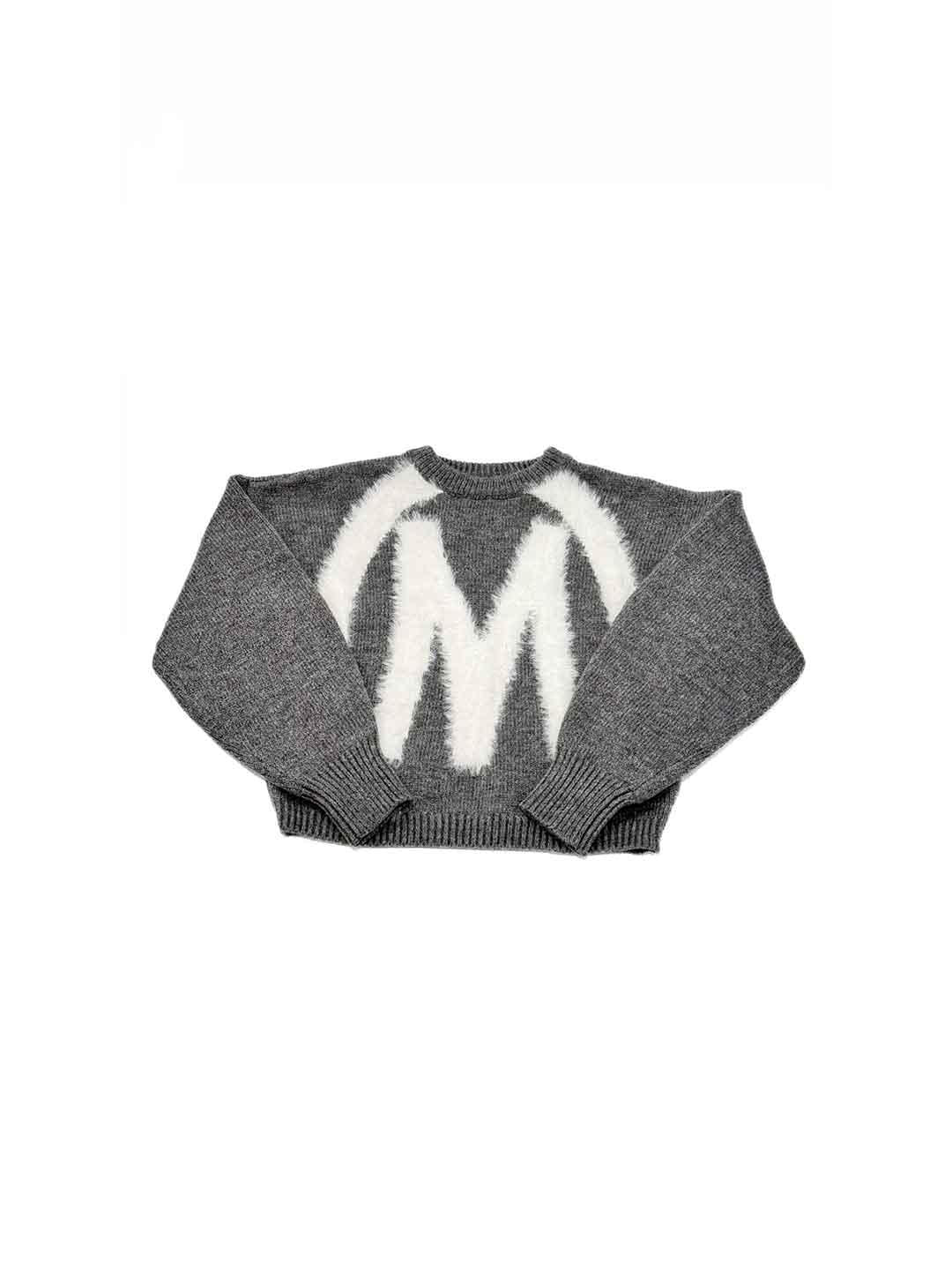 Marc Ellis maglione kids grigio JMJSW01923 GRIGIO MARC ELLIS 