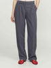 JJXX Mary pantalone grigio con risvolto