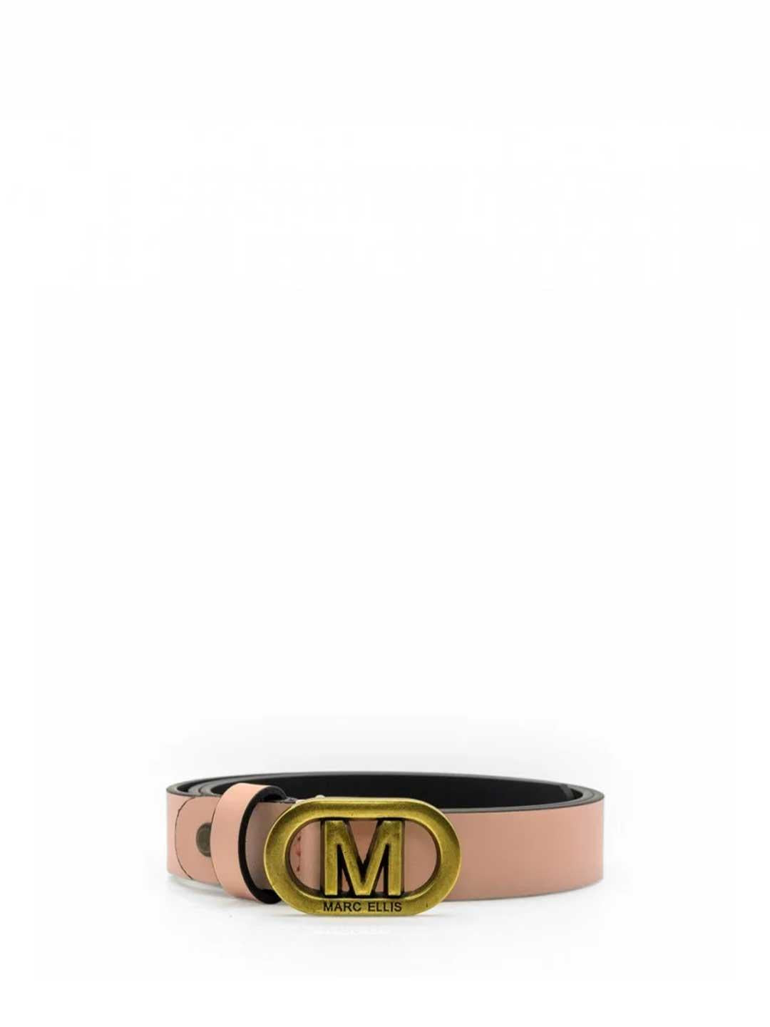 Marc Ellis 140 RU cintura rosa logo oro 140 RU ROSA MARC ELLIS 