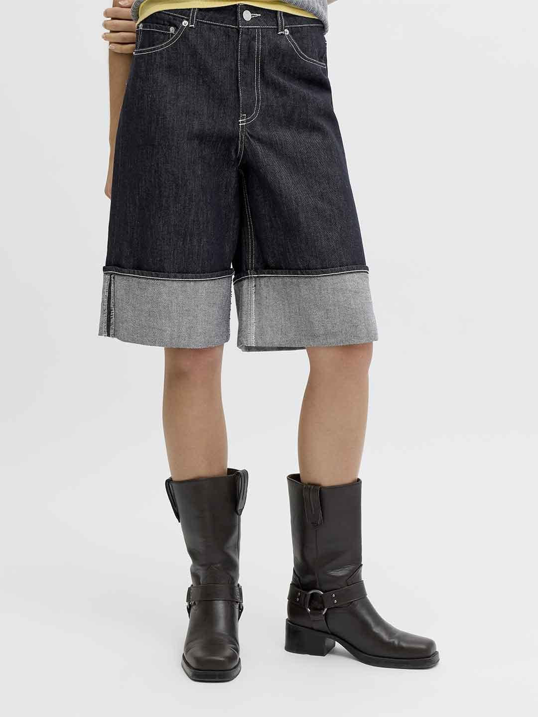 JJXX Tokyo bermuda in jeans con piegone 12292011 JEANS JJXX 