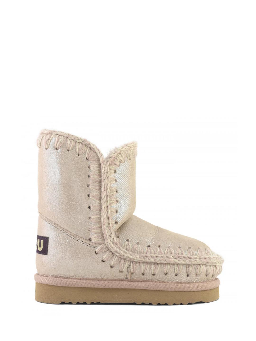Mou Eskimo Kid stivali kids rosa laminato FK101000CJ ROSA MOU 