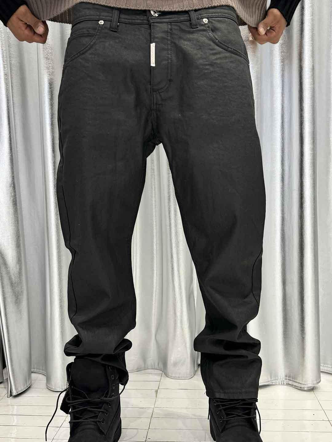 Cianotic Straight Fit jeans nero spalmato STRAIGHT FIT NERO CIANOTIC 