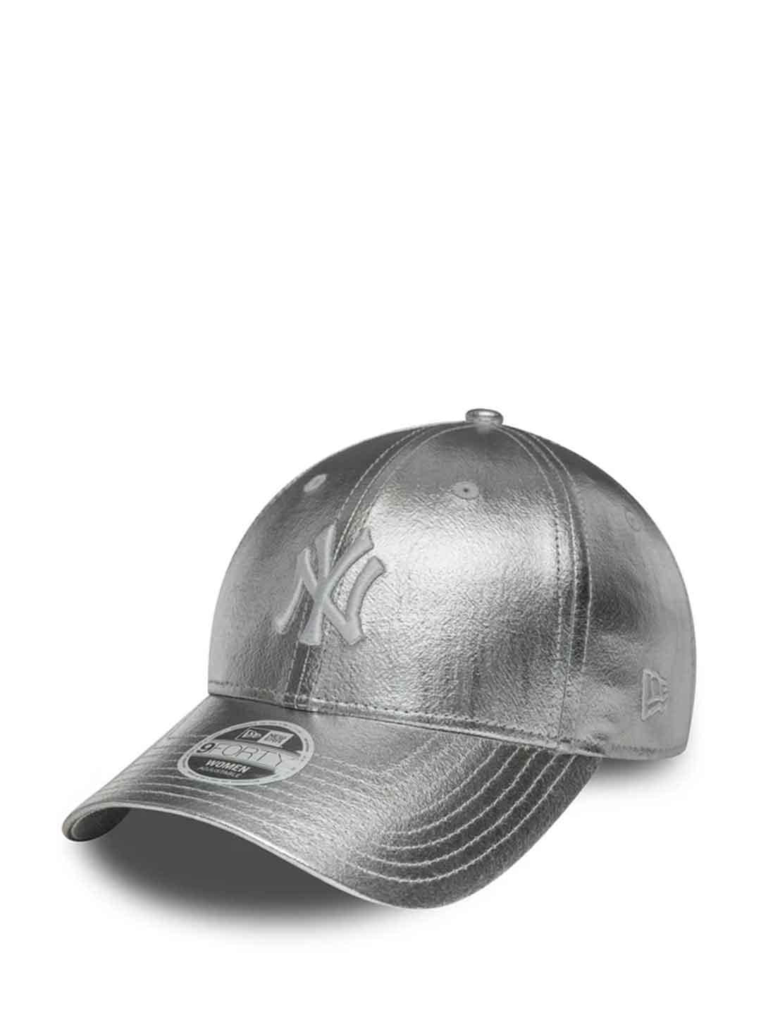 New Era 9Forty cappello argento con logo bianco 60758957 ARGENTO NEW ERA 