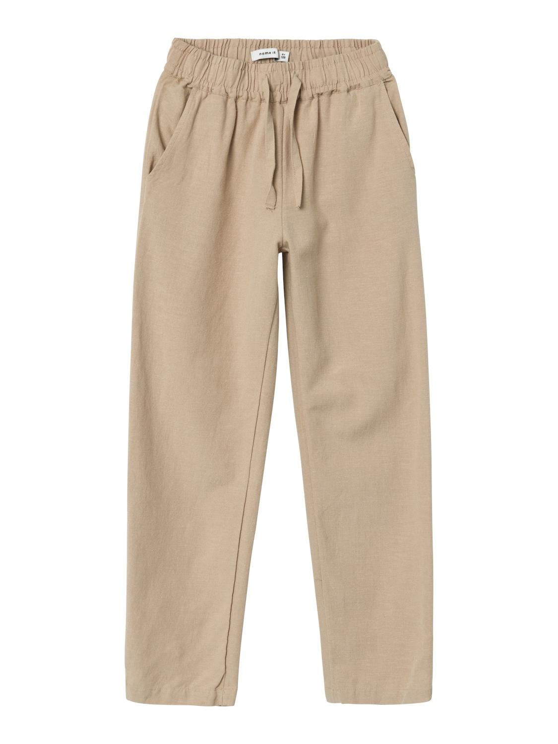 Name It pantaloni kids beige basic 13227263 BEIGE NAME IT 