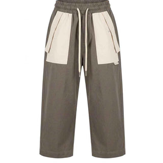 Yes London pantalone kids verde e panna 2-16 anni JR3122 VERDE YES LONDON 