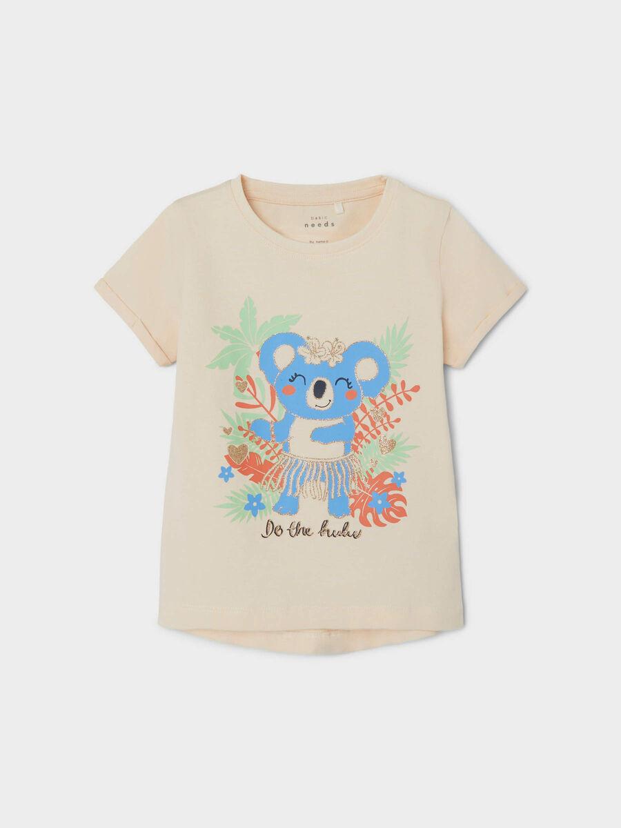 Name It kids t shirt rosa con stampa 13215038 ROSA NAME IT 