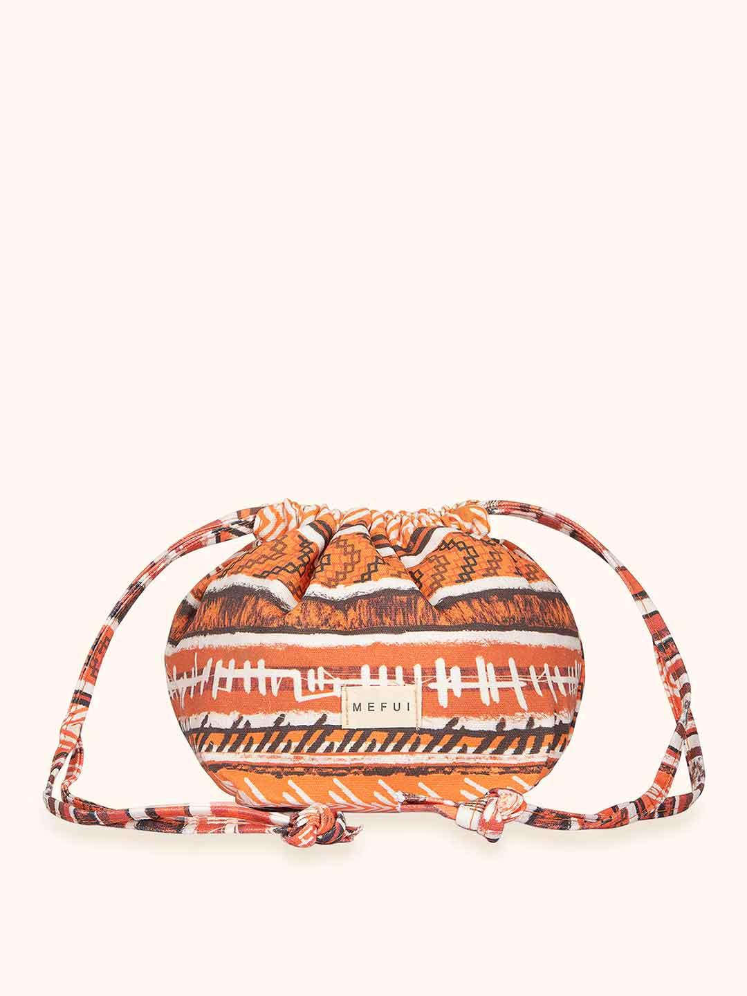 Me Fui pochette arancio a fantasia MA26-SW0018X24 ARANCIO ME FUI 