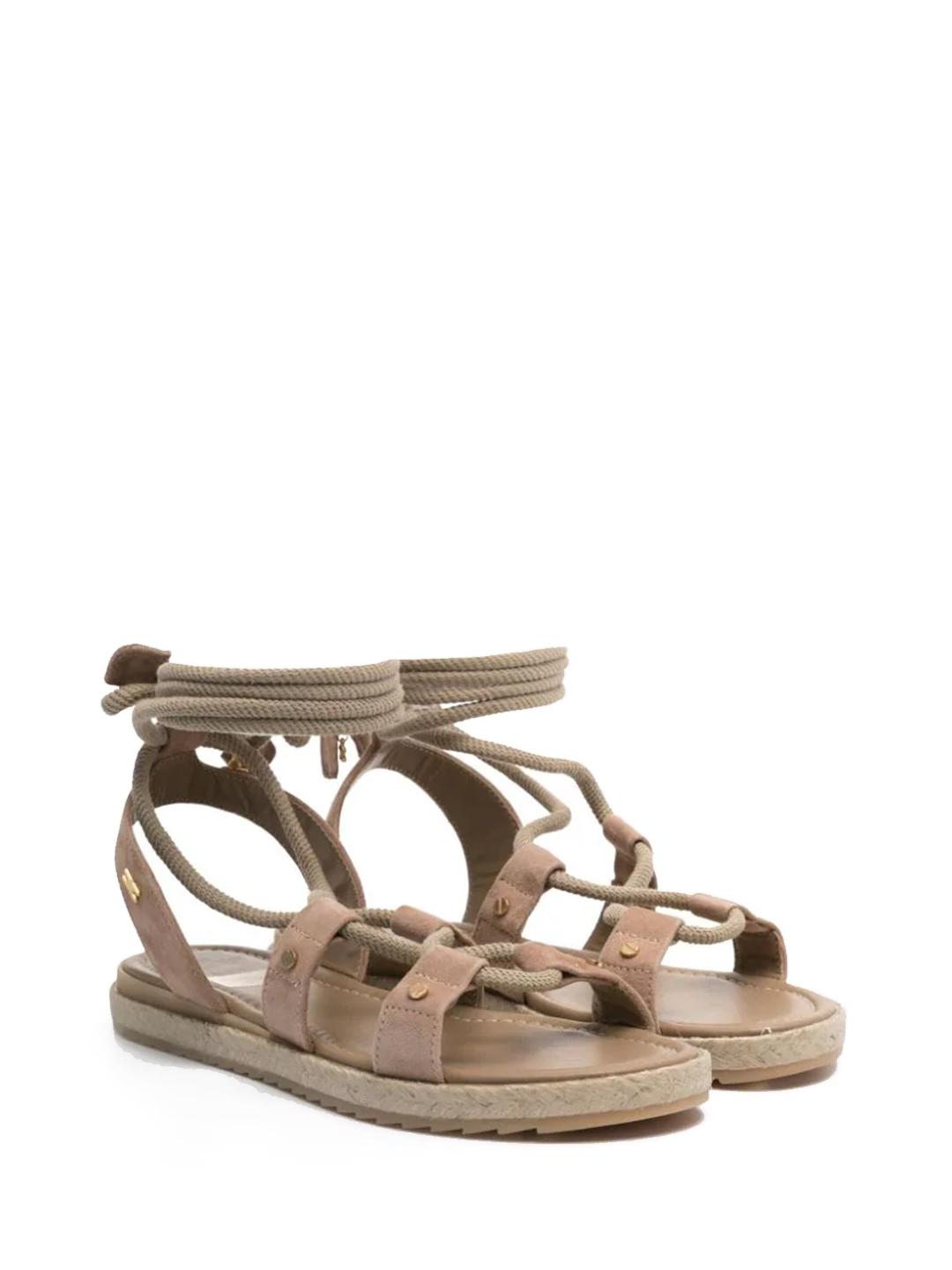 Elisabetta franchi sandali kids beige con nodo F4A2-E0066-1739500 BEIGE ELISABETTA FRANCHI 