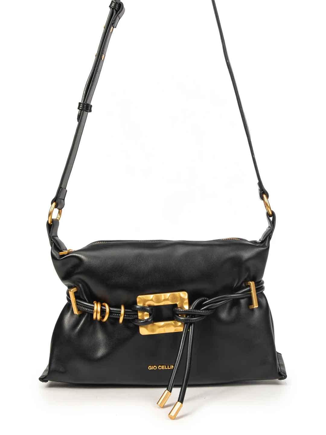 Gio Cellini borsa nero con tracolla MM112 NERO GIO CELLINI 