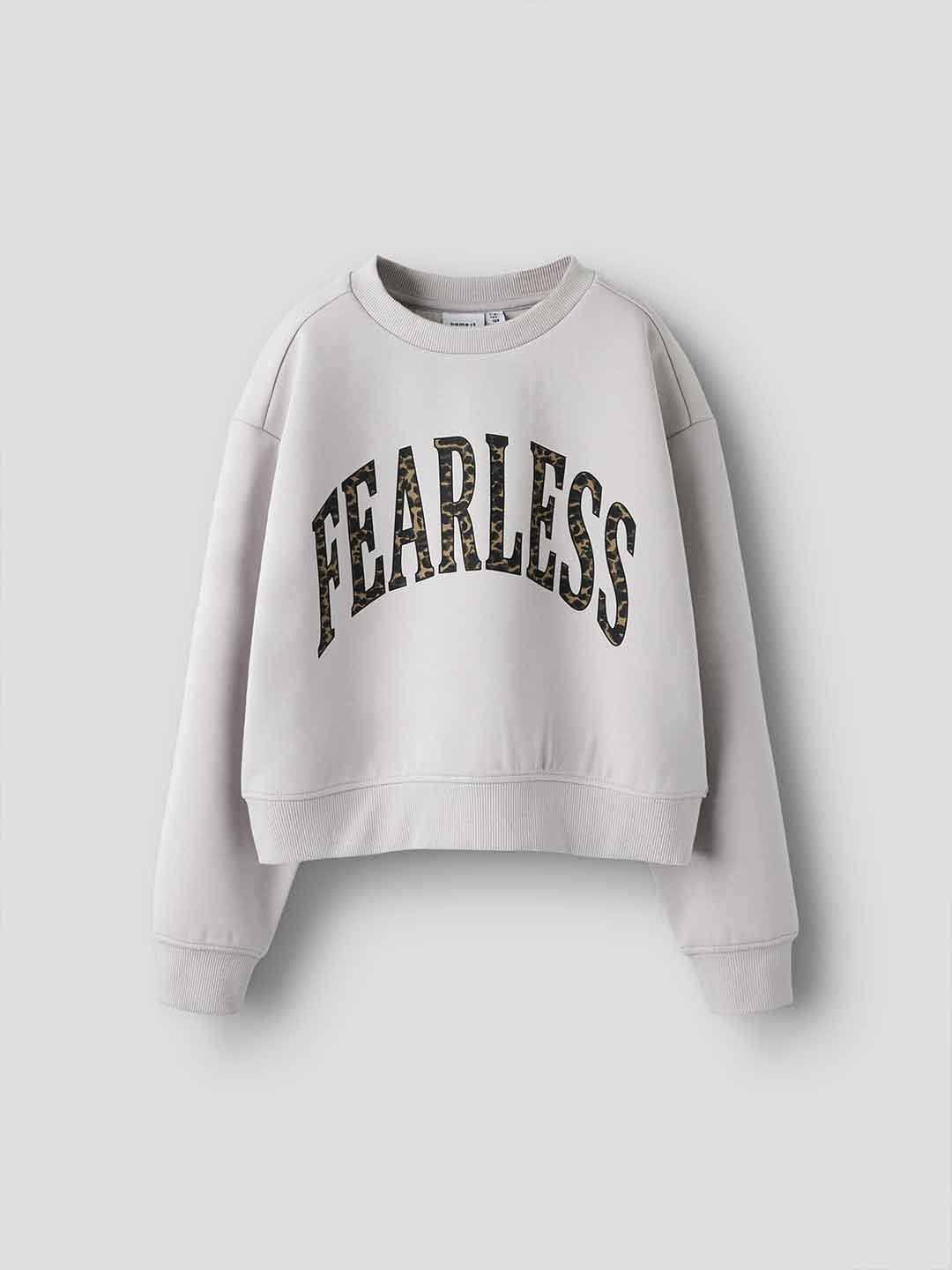 Name It felpa kids lilla stampa fearless - €30.00