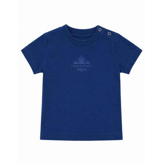 Dsquared 2 t-shirt kids blu 3-36 mesi DQ2856 D0ACT BLU DSQUARED 2 