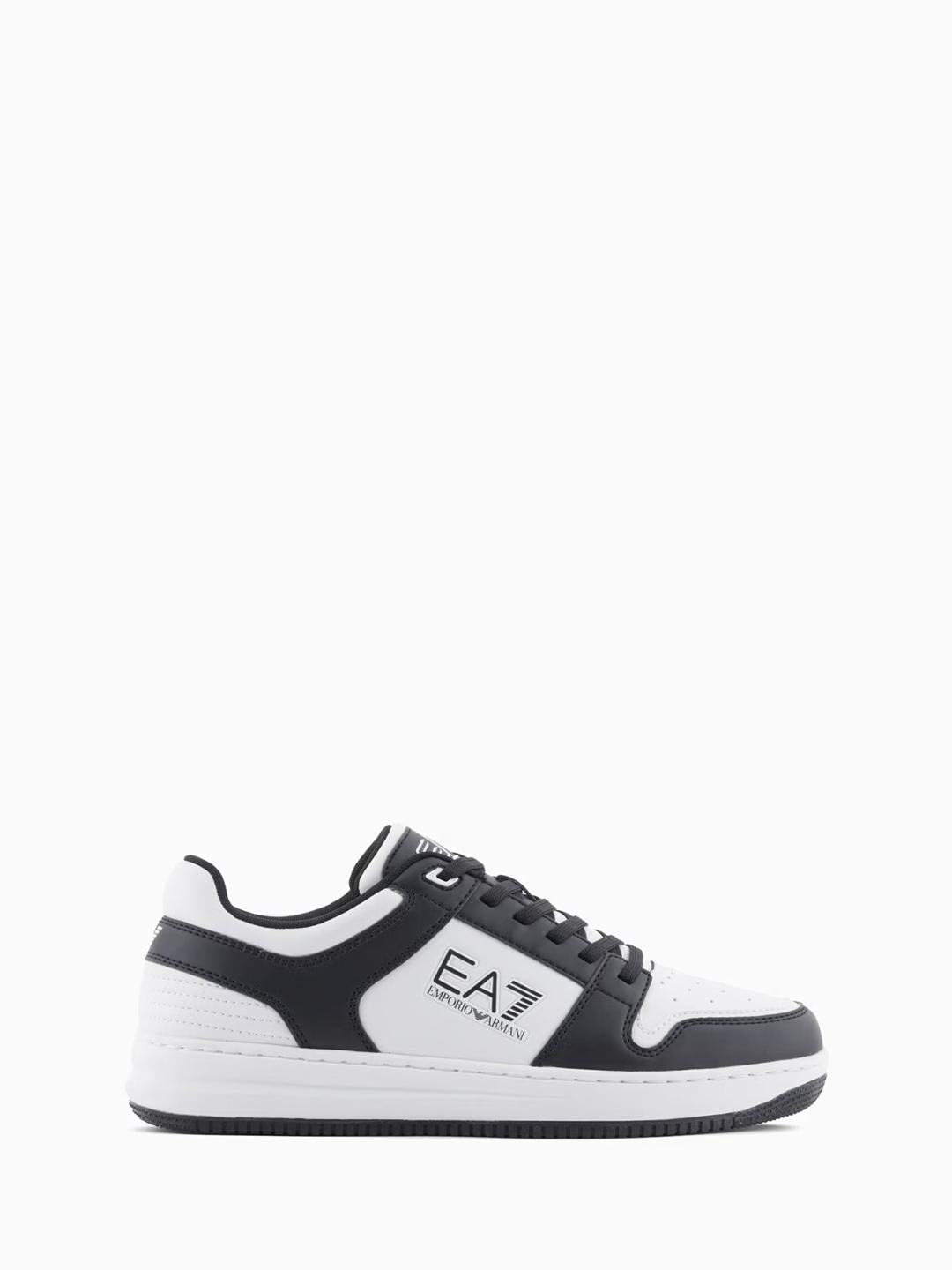 Emporio Armani snekaers bianco e nero 189 BIANCO EMPORIO ARMANI 