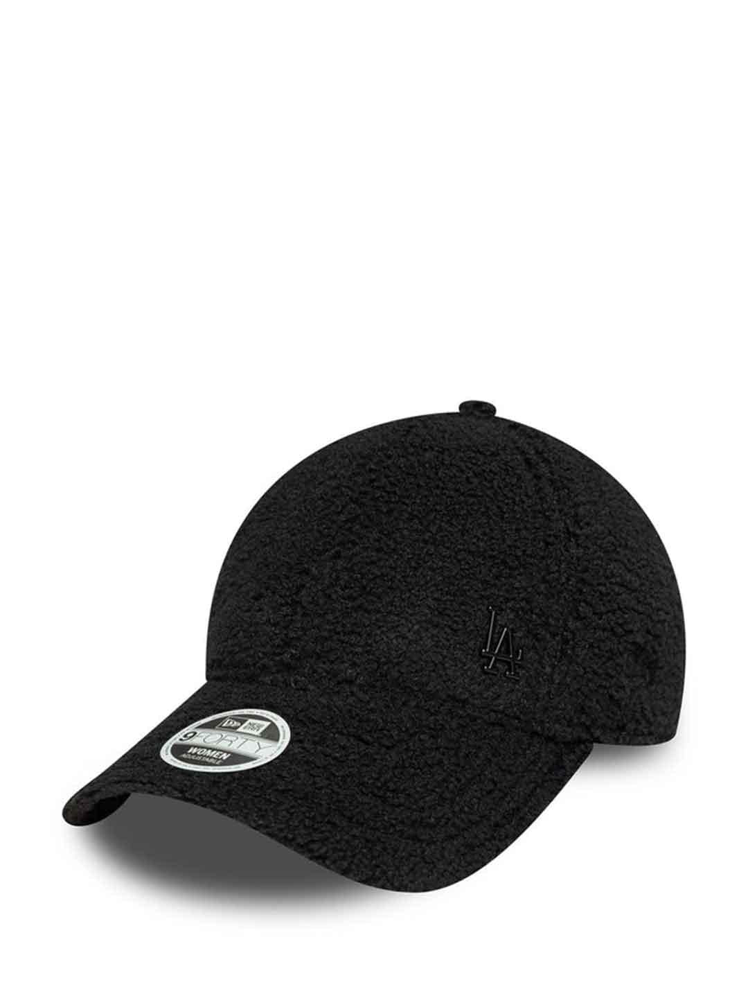 New Era 9FORTY cappello nero in teddy 60691331 NERO NEW ERA 