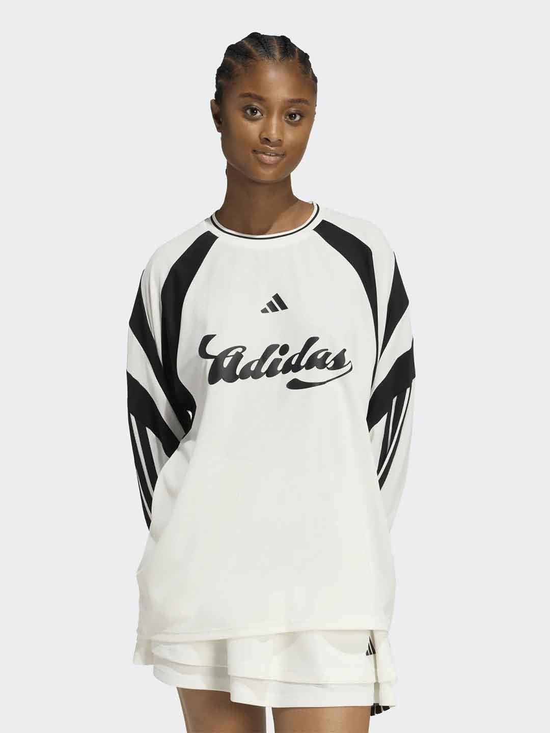 Adidas t-shirt panna manica lunga KC4007 PANNA ADIDAS 