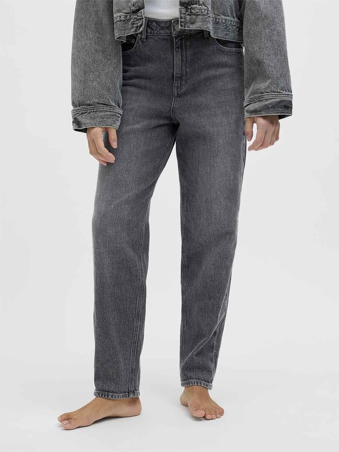 JJXX Lisbon jeans nero mom fit 12259636 NERO JJXX 