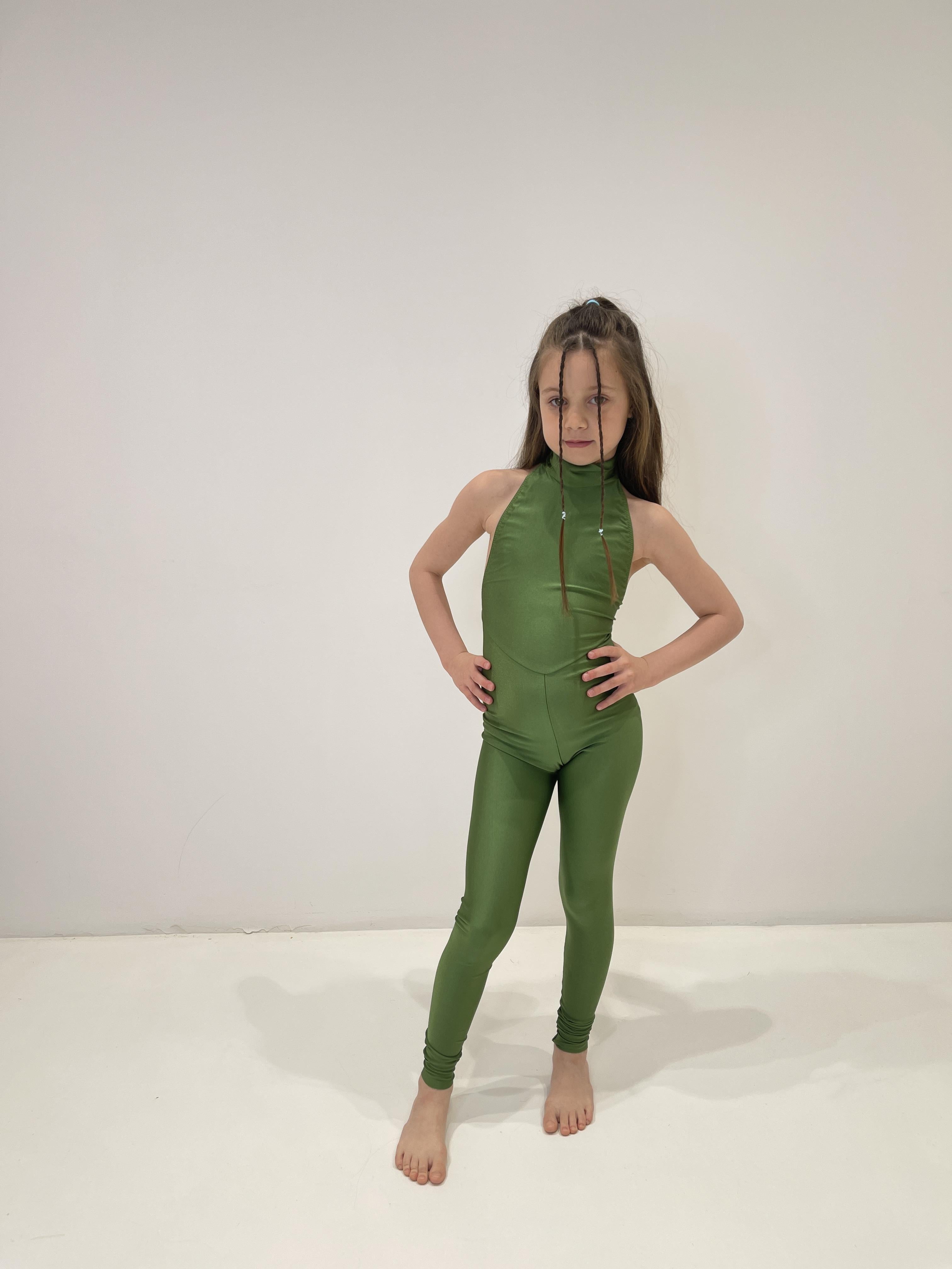 Island Coco Adele tuta kids verde AB-ICJ08 VERDE ISLAND COCO 