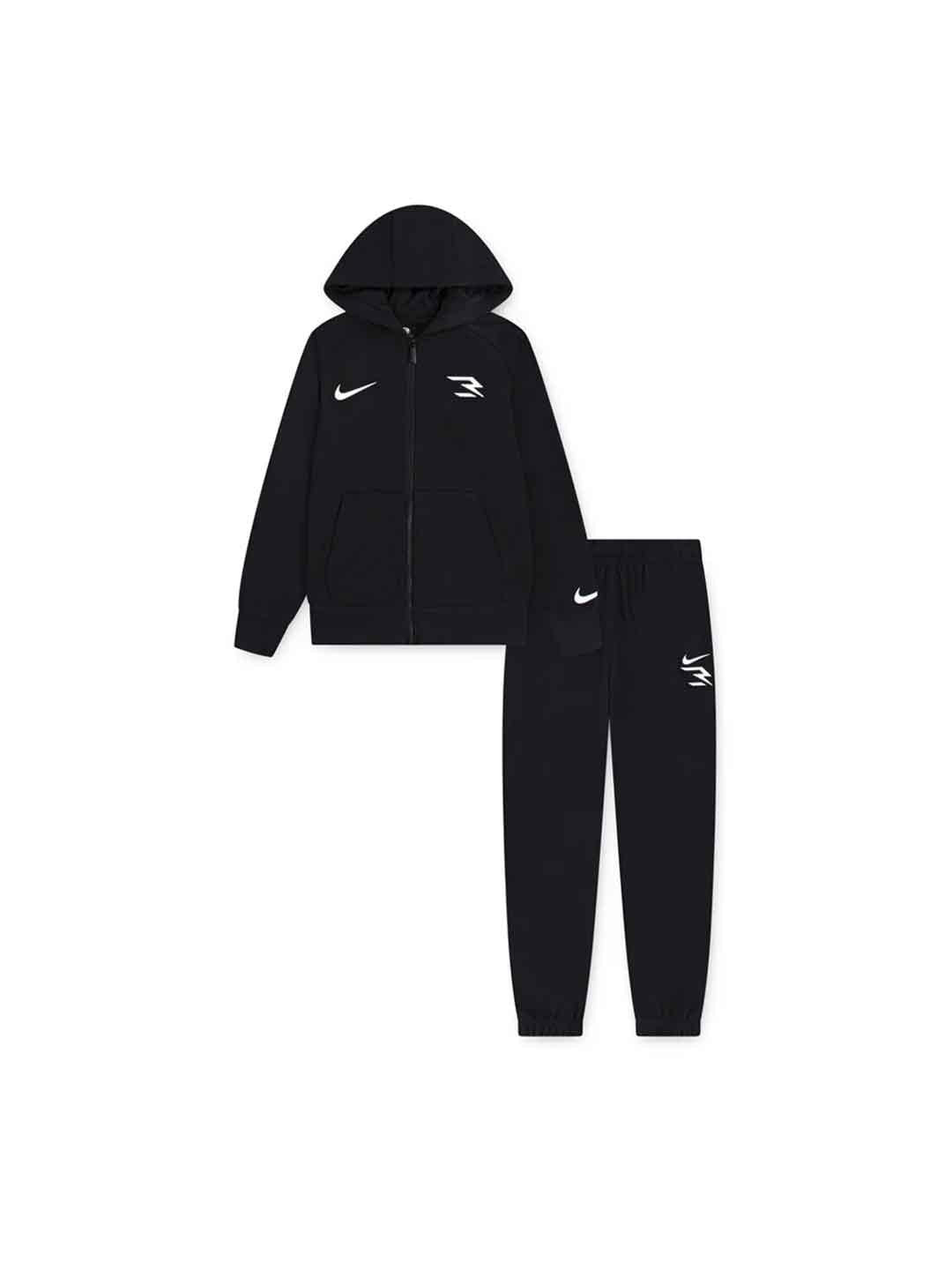Nike coordinato kids nero con zip 9Q1216-023 NERO NIKE 