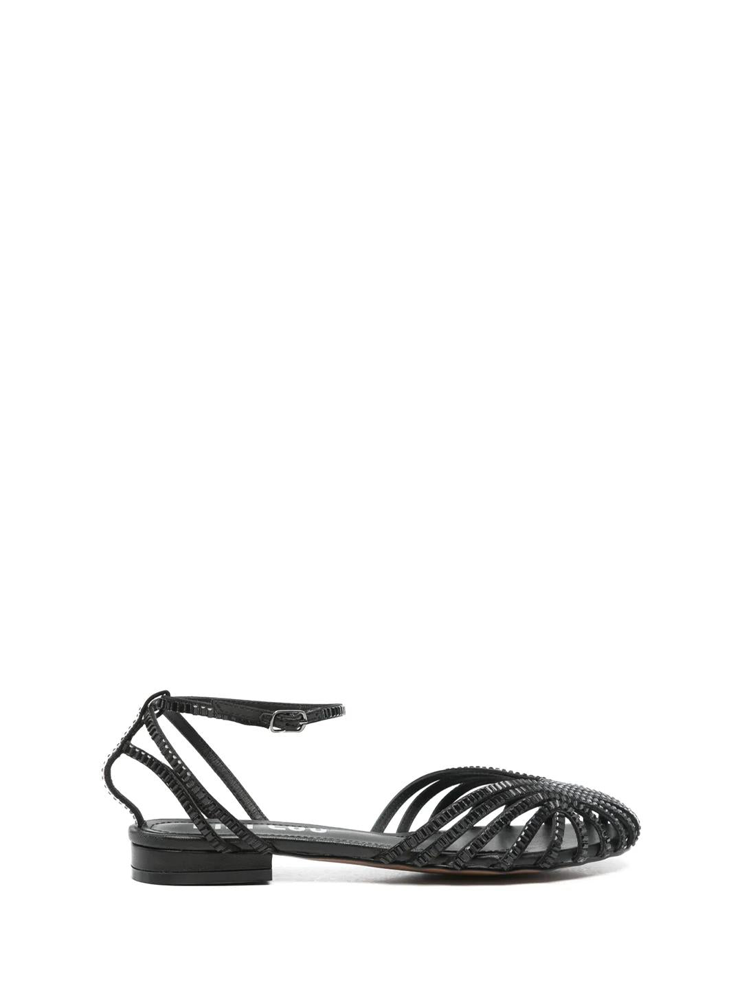 Bibi Lou Serabi sandali nero con strass 559Z75VK NERO BIBI LOU 