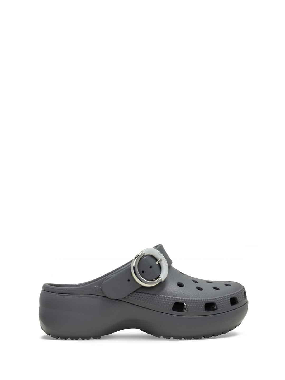 Crocs Classic Platform Dipped Buckle Clog sabot grigio 213230 GRIGIO CROCS 
