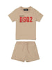 Dsquared 2 coordinato kids beige