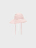 Name It Cappello da sole rosa a righe neonati