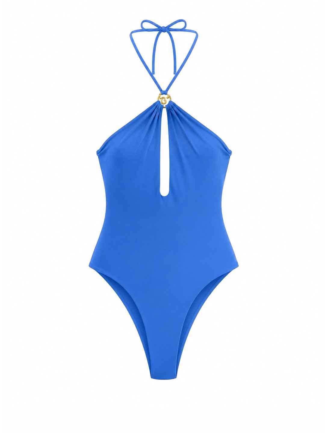 Island Coco costume kids celeste intero con accessorio 3-14 anni ICJ83 CELESTE ISLAND COCO 