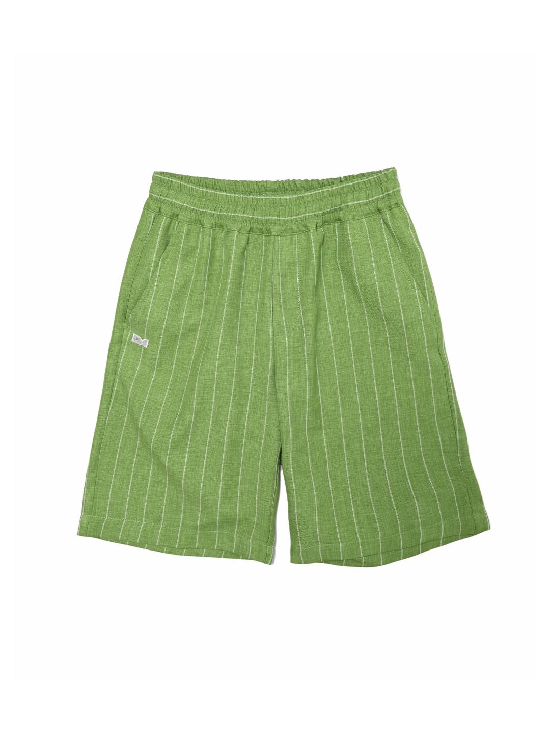Daniele Alessandrini bermuda kids verde a righe 1236S00162 VERDE DANIELE ALESSANDRINI 