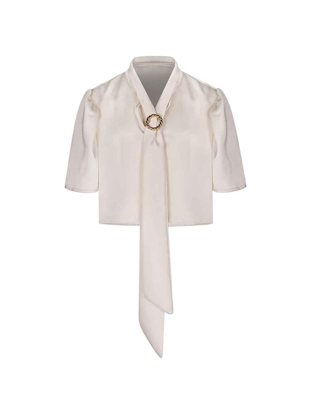 Fun & Fun camicia kids panna con foulard 8-16 anni FCJSH03044 PANNA FUN & FUN 