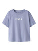 Name It t-shirt kids lilla con stampa farfalle