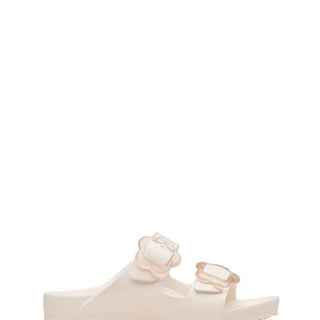 Birkenstock Arizona Flower Eva sandali kids panna in gomma 26-34 1031291 PANNA BIRKENSTOCK 