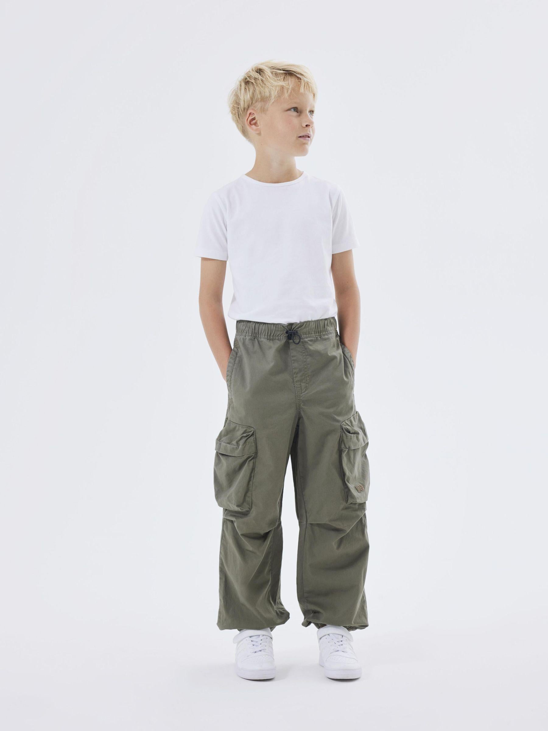 Name It pantalone kids verde cargo 13224458 VERDE NAME IT 