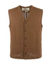 Louis Dieudonne' camicia kids tabacco smanicata