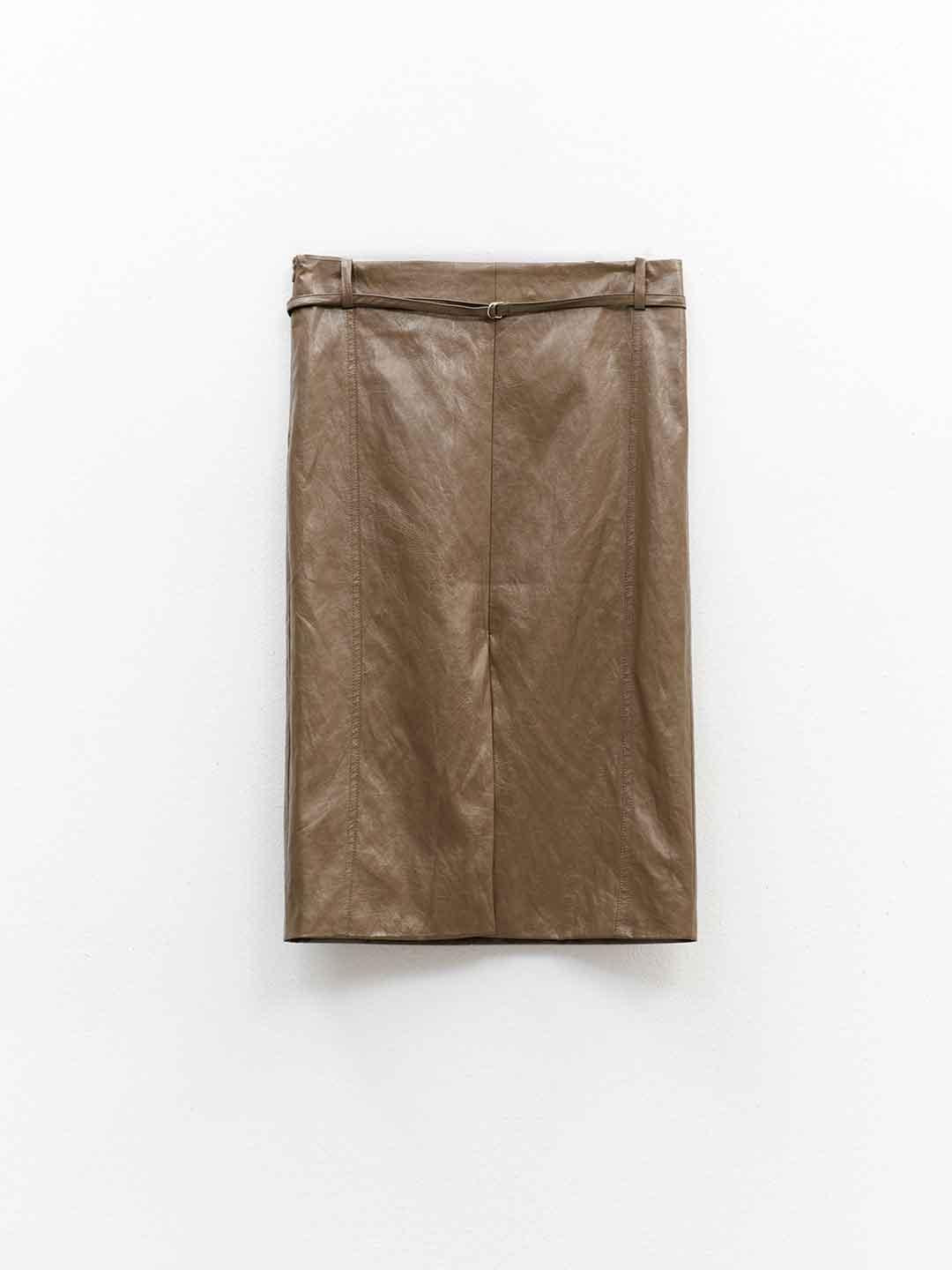 Eleh gonna marrone in pelle 303 MARRONE ELEH 