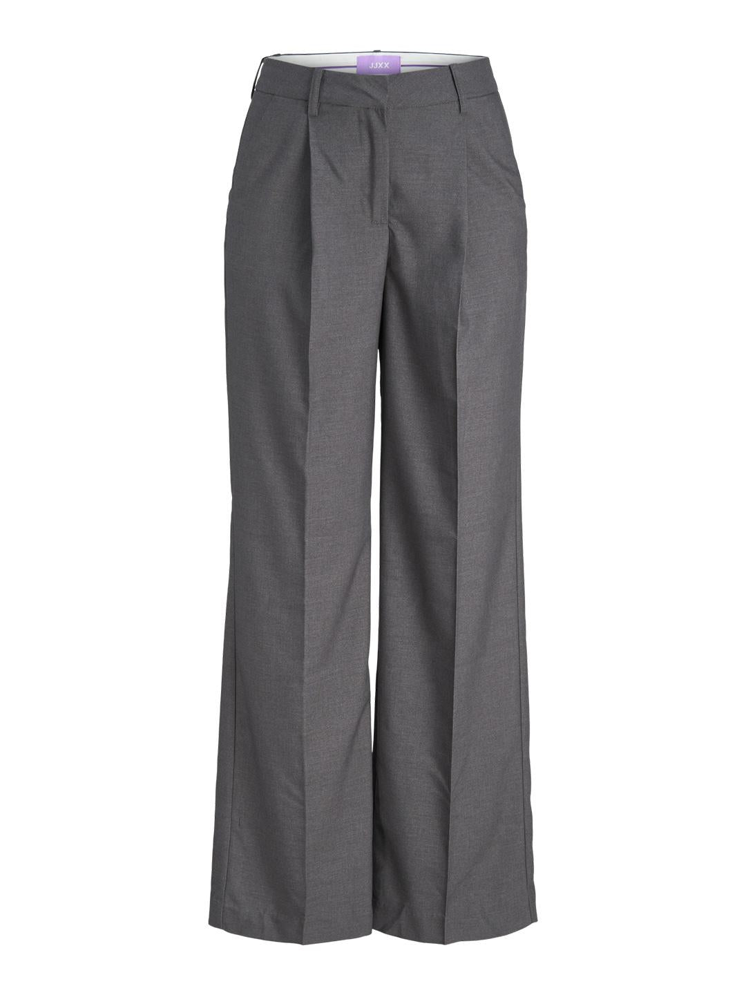 JJXX Ellis pantaloni grigio classici con fondo ampio 12248958 GRIGIO JJXX 