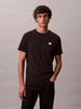 Calvin Klein t-shirt nero con logo rosso