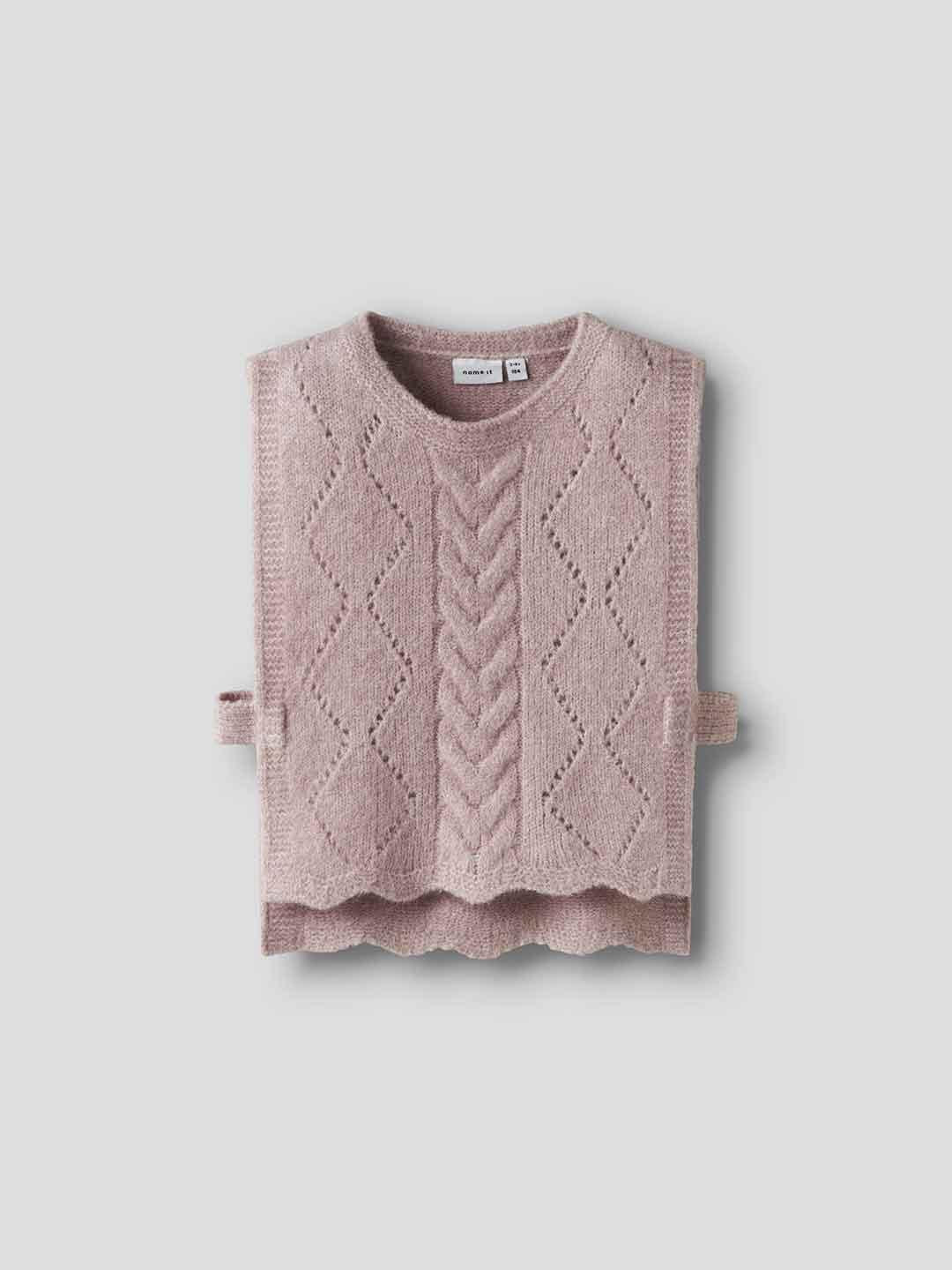 Name It gilet kids rosa in maglia 13244693 ROSA NAME IT 