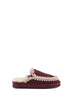 Mou Eskimo Slipper sabot bordeaux