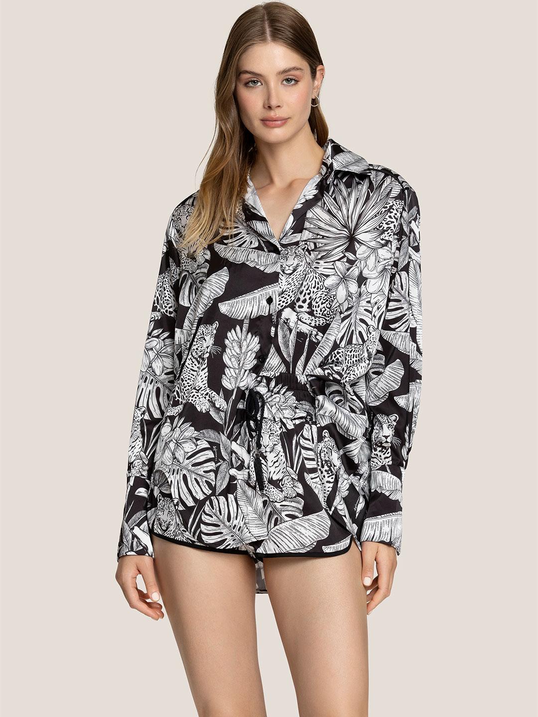 4Giveness Black & White camicia nero 4812 NERO 4GIVENESS 