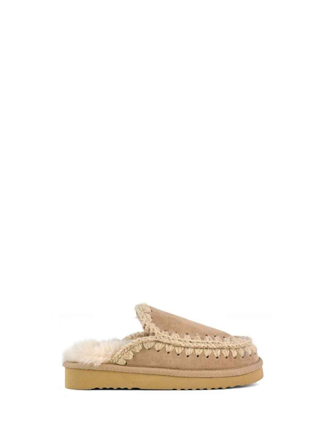 Mou Eskimo Slipper sabot beige FW101125A BEIGE MOU 