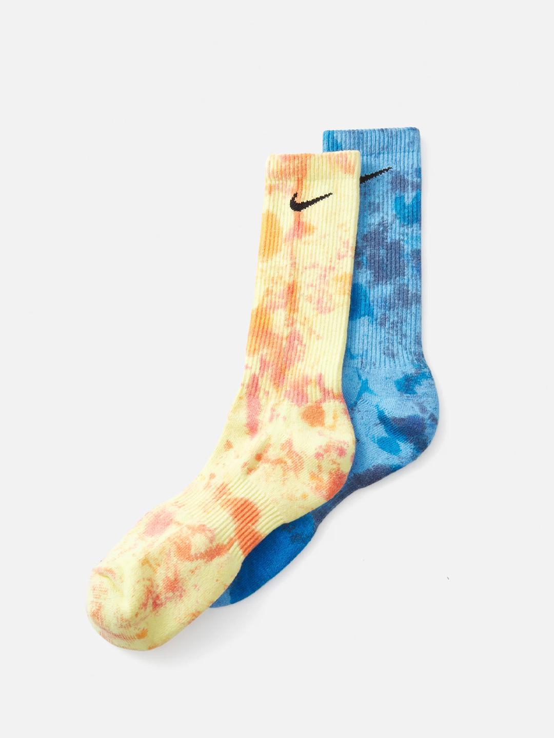 Nike calzini multicolor arancio-turchese set da 2 paia FJ0747-910 MULTICOLOR NIKE 